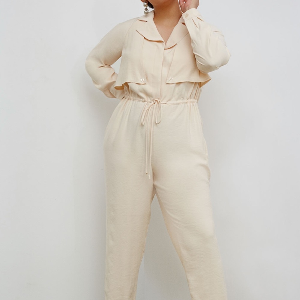 Plus size Soft Utility Jumpsuit